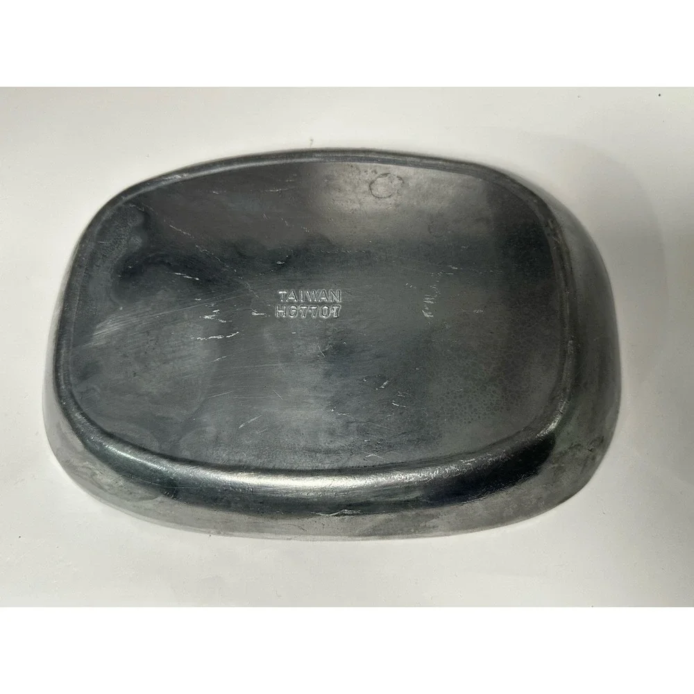 Vintage Wilton Pewter Style Bread Plate‎ 